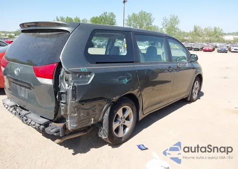 2013 Toyota Sienna from USA, damaged, VIN 5TDZK3DC2DS325596